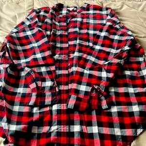 LLbean size medium runs large